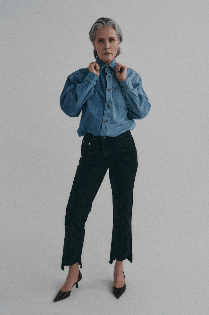 Audrey Jeans Black - ELV Denim