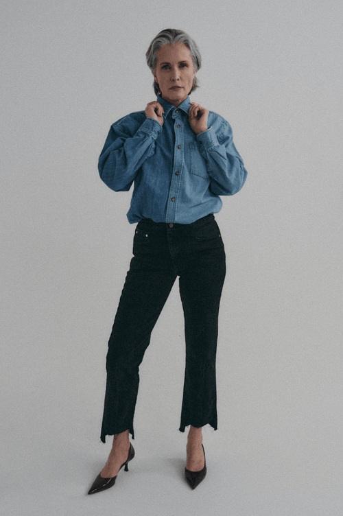 Audrey Jeans Black - ELV Denim