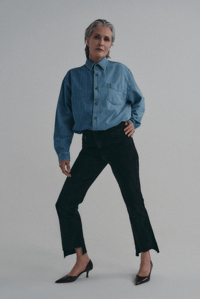 Audrey Jeans Black - ELV Denim pinetree studios london