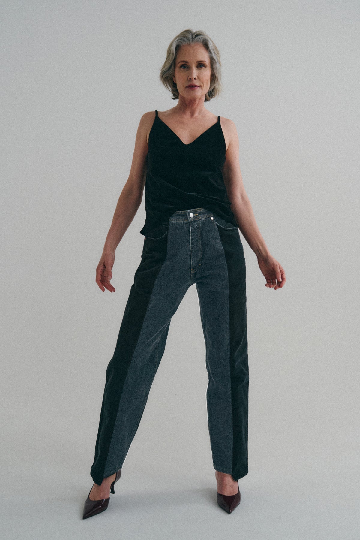 Boyfriend Jean Black/Grey - ELV Denim