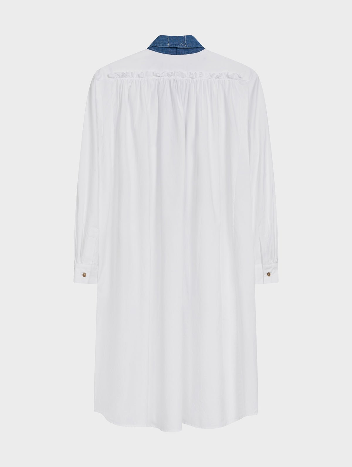 Celia Dress Denim Cotton Poplin - ELV Denim