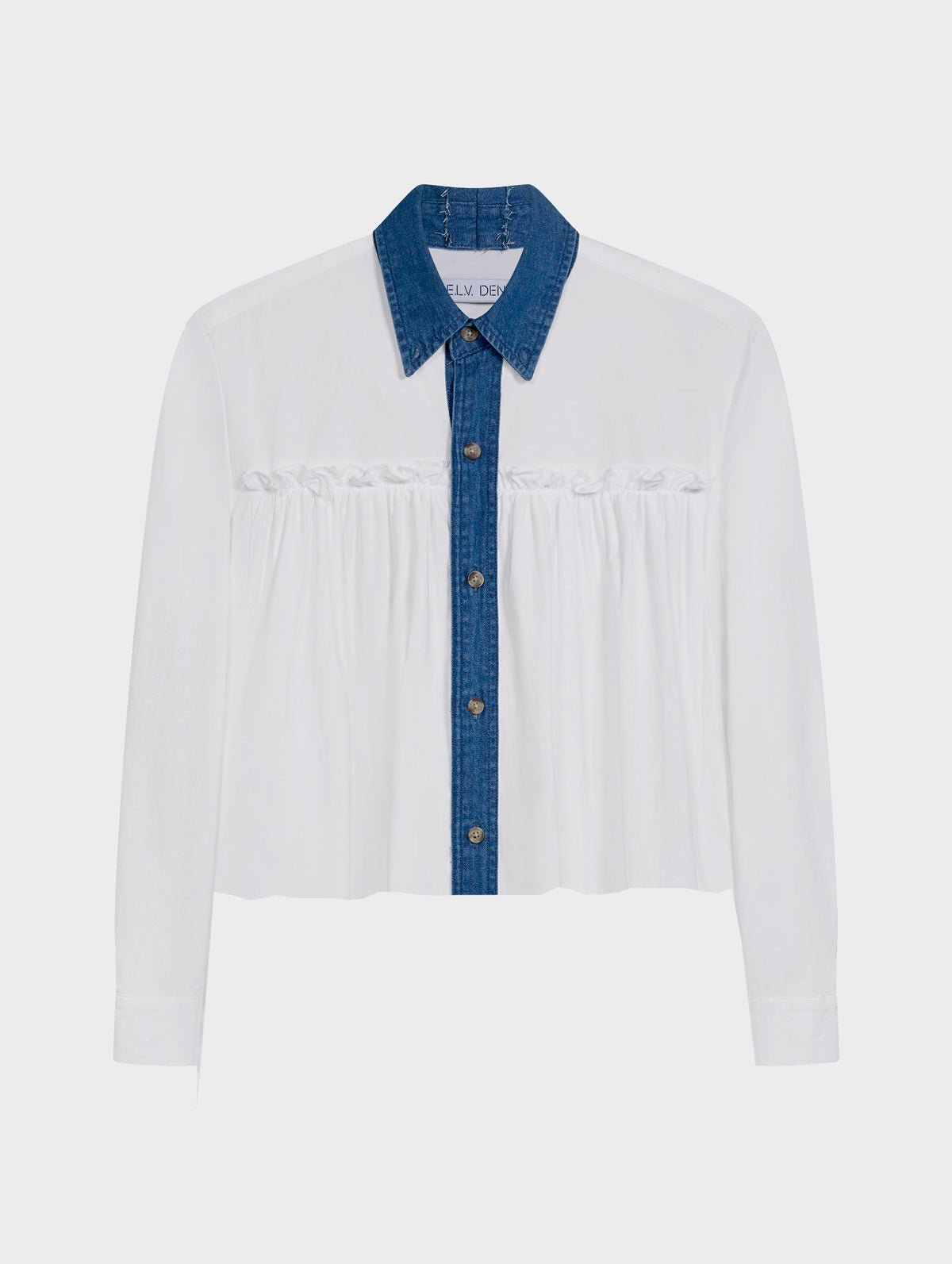 Celia Shirt Denim Cotton Poplin - ELV Denim