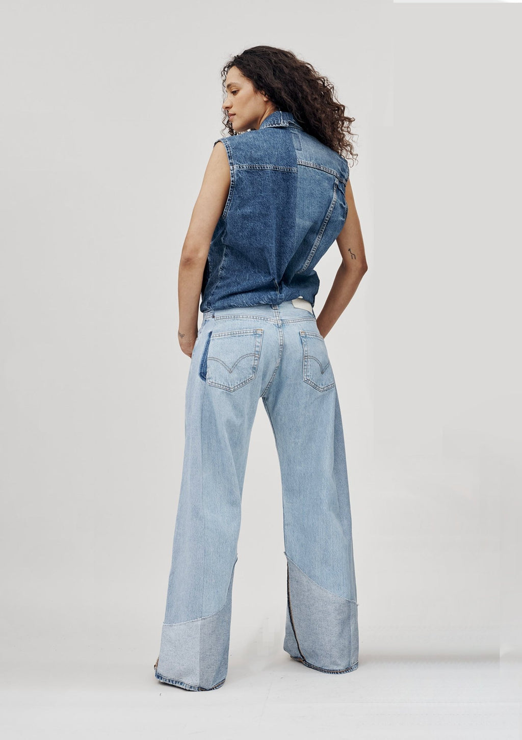 Clapton Jean Wide Leg Light Blue - ELV Denim