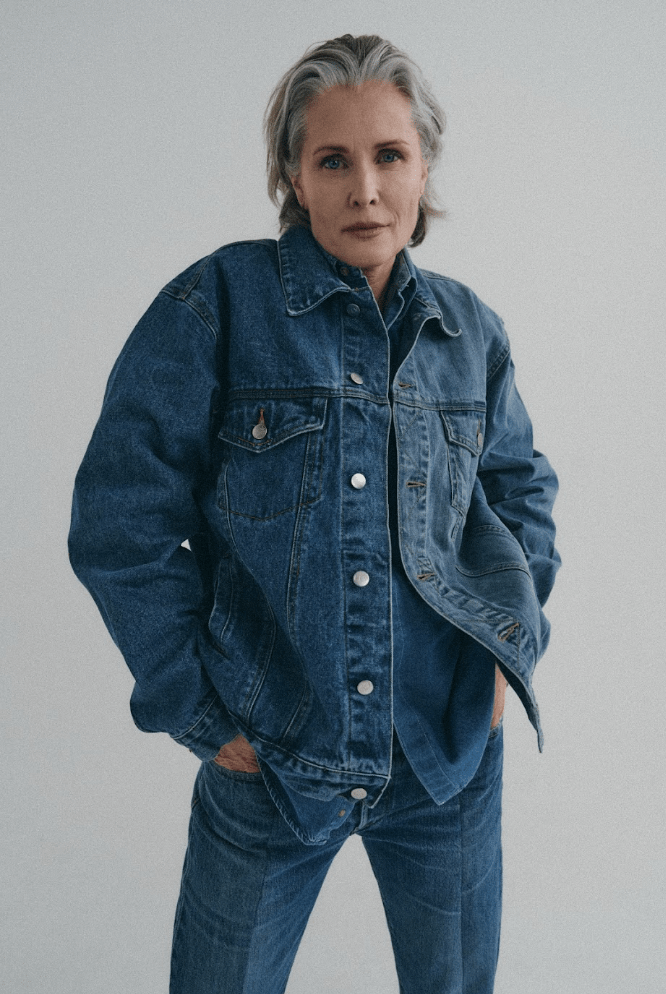 Classic Denim Jacket Denim Mid Blue - ELV Denim pinetree studios london