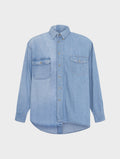 Classic Denim Shirt Light Blue - E.L.V. Denim