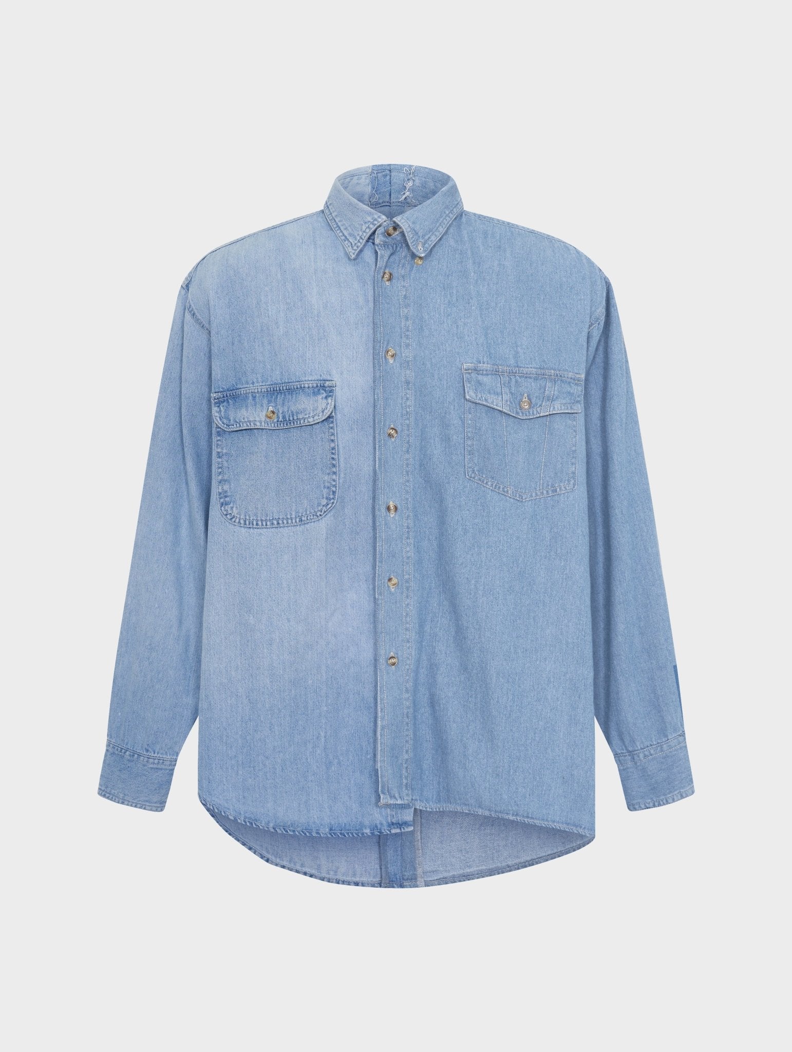 Classic Denim Shirt Light Blue - E.L.V. Denim