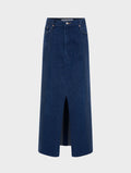 Denim Maxi Skirt Dark Blue - ELV Denim
