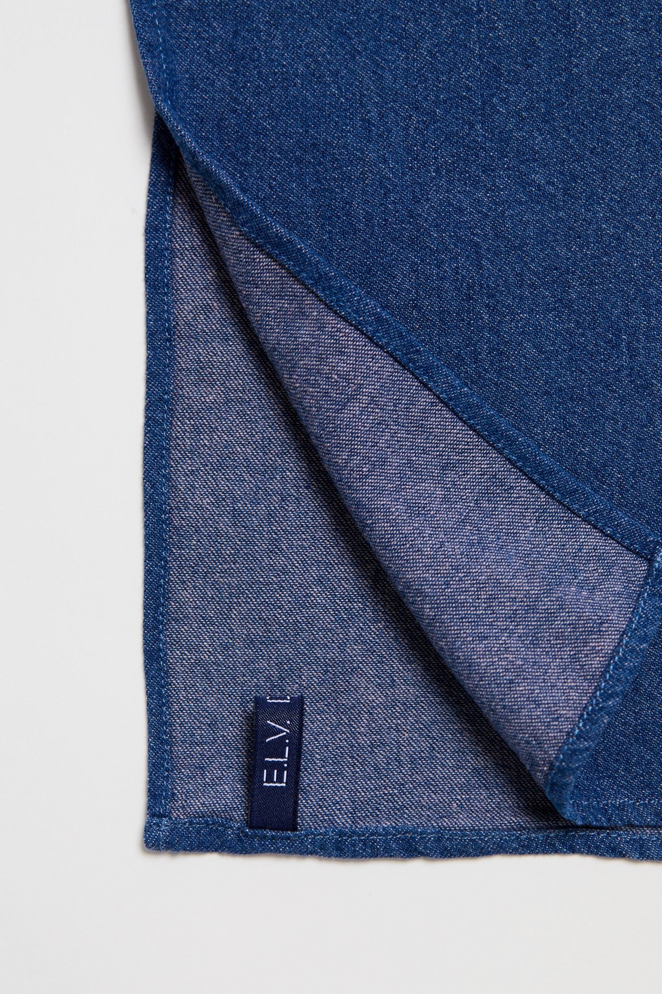 Ombre Large Denim Napkins Set of Four - ELV Denim