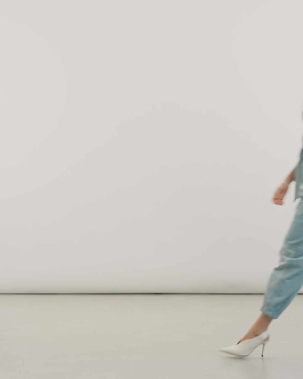 Classic Denim Jumpsuit Light Blue