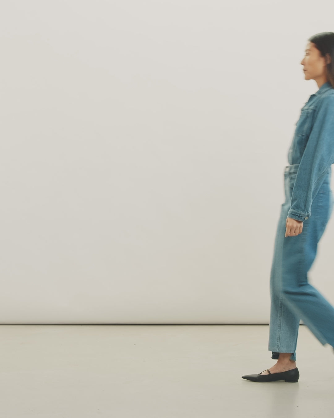 Mid Light Blue Contrast Boyfriend Jean
