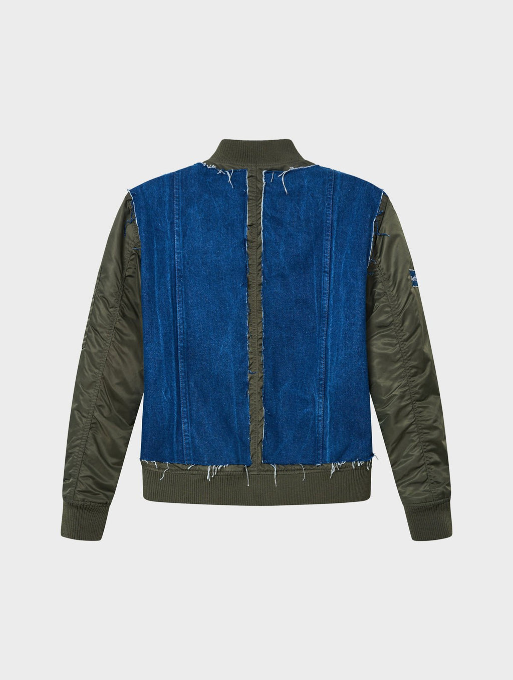 Rio Bomber Khaki Mid Blue - ELV Denim