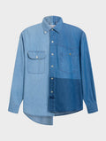 Simone Denim Shirt Multi Blue - ELV Denim