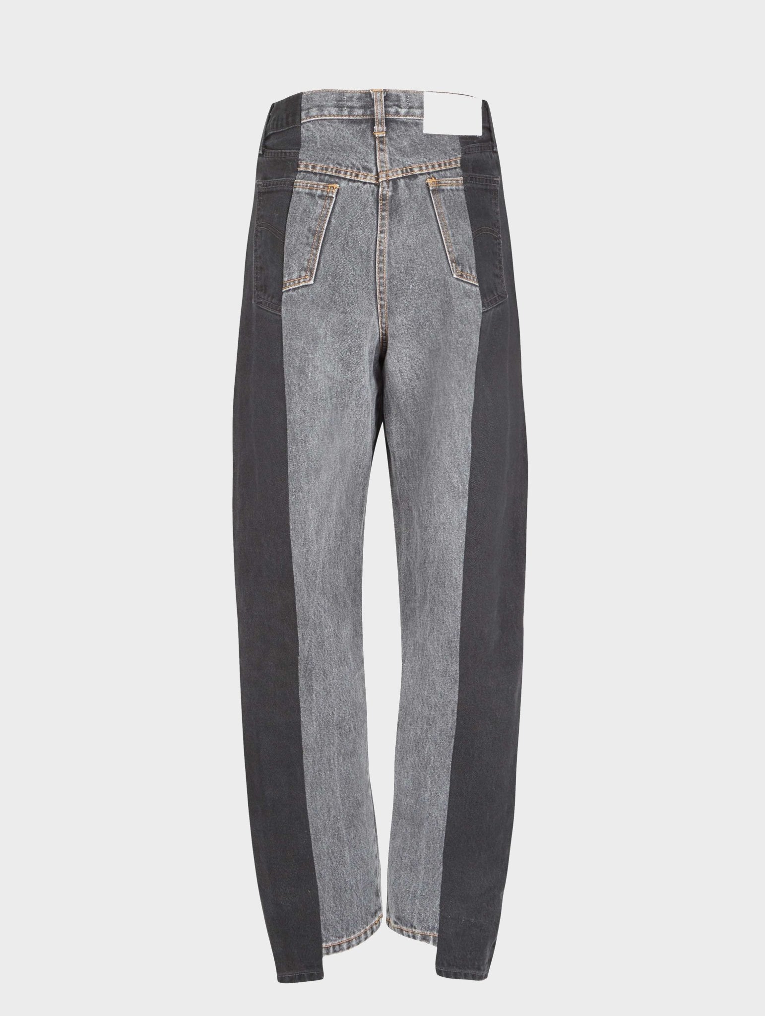 Black Grey Contrast Boyfriend Jean - E.L.V. Denim