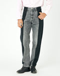 Black Grey Contrast Garçon Jean - E.L.V. Denim