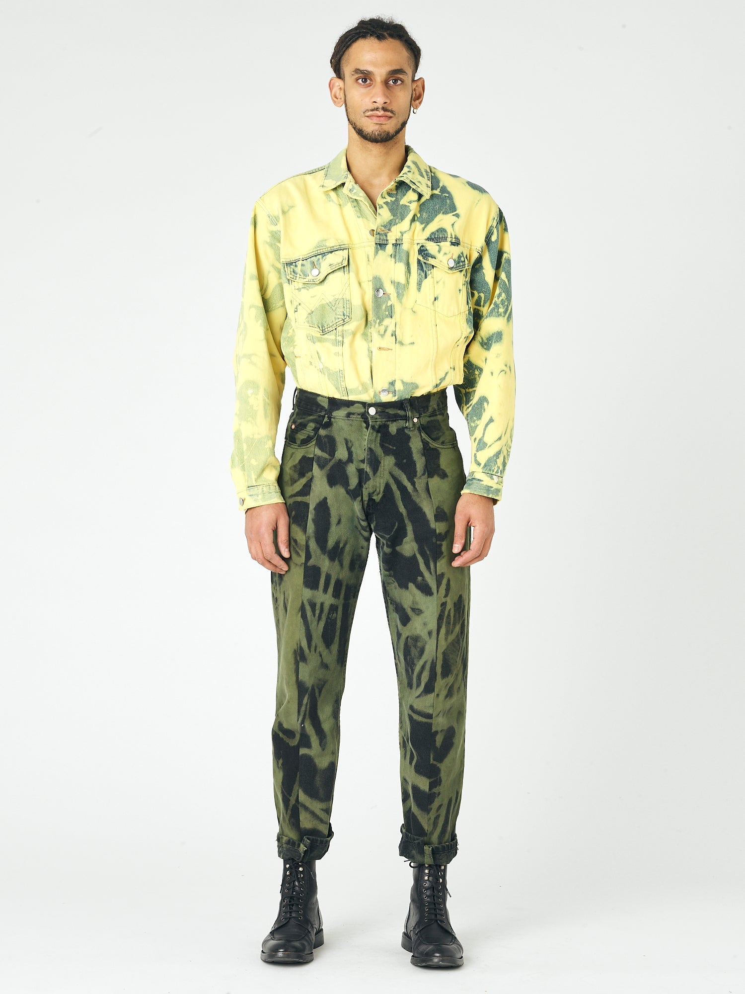 Camo Bleach Garçon Jean - E.L.V. Denim