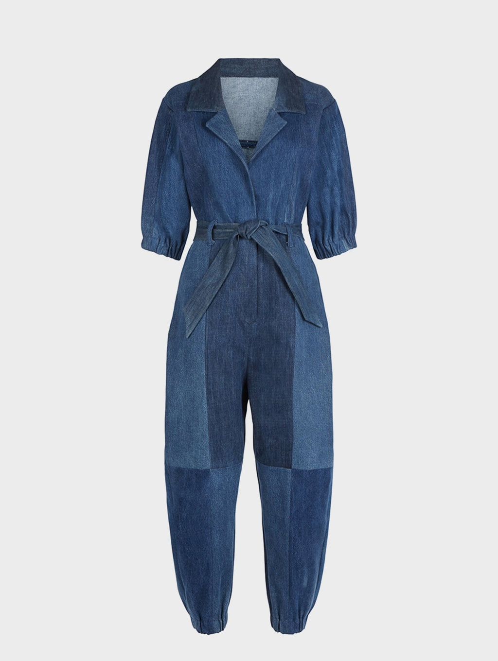 Dark Blue Classic Denim Jumpsuit - E.L.V. Denim
