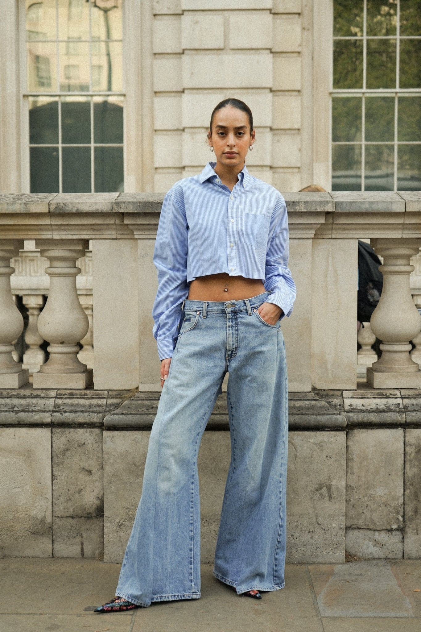 Light Blue Raey Jean - E.L.V. Denim