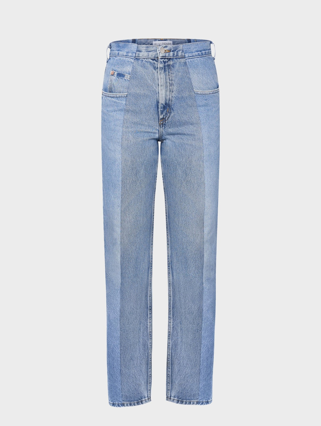 Light Blue Stovepipe Jeans - E.L.V. Denim